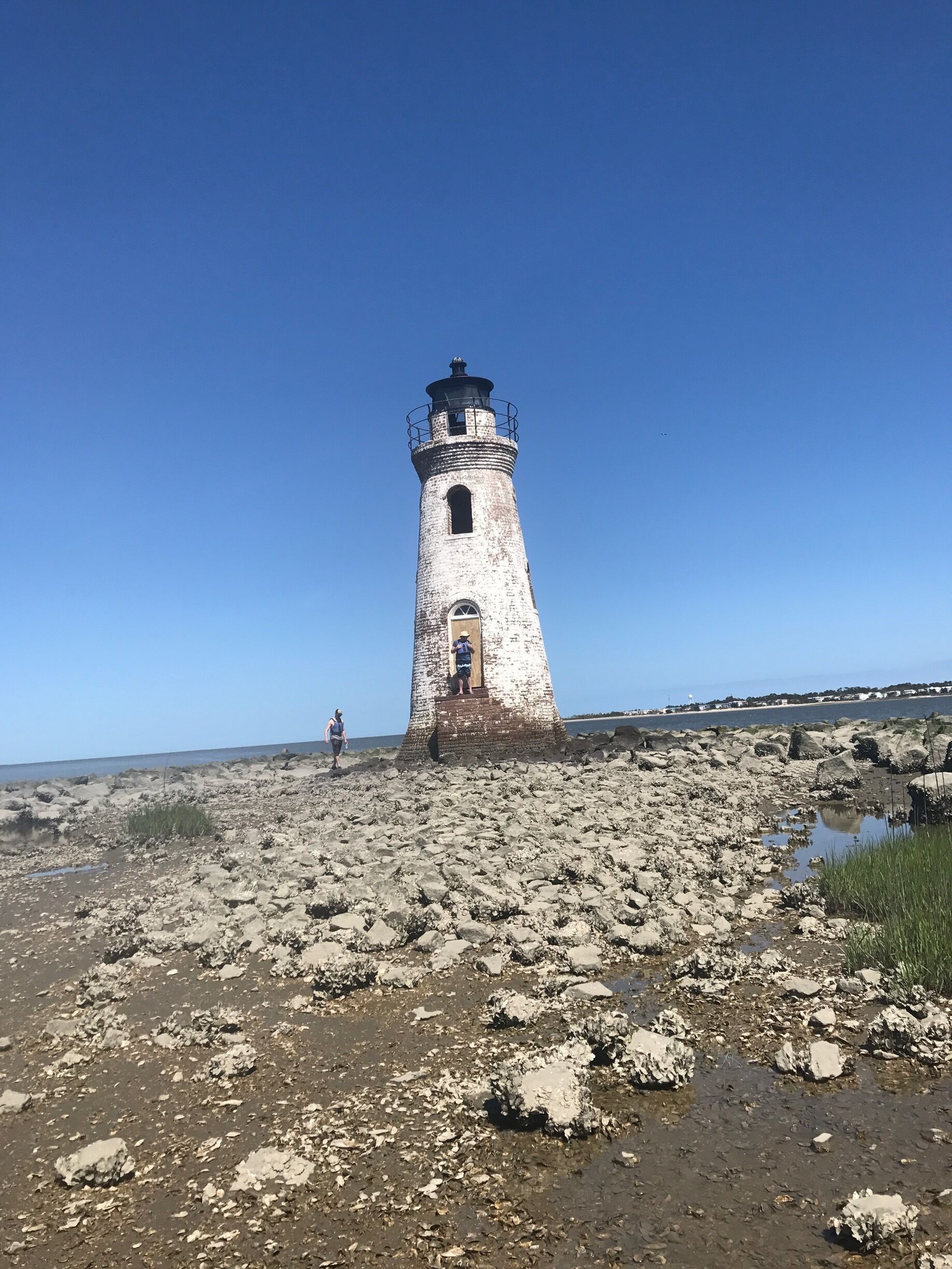 Light house off Tybee
