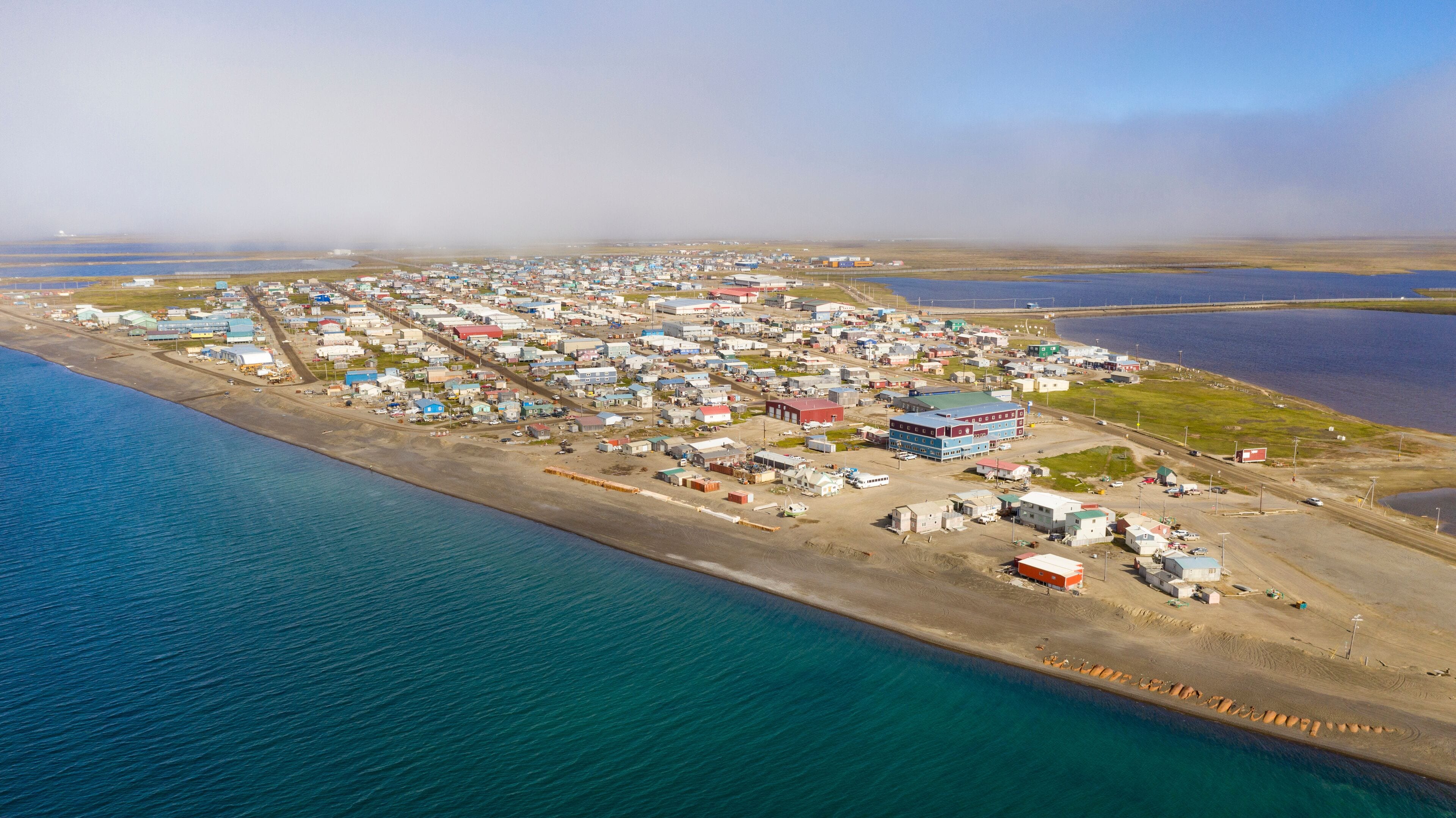 The Fog is lifting in Barrow Alaska now called Utqiagvik AK