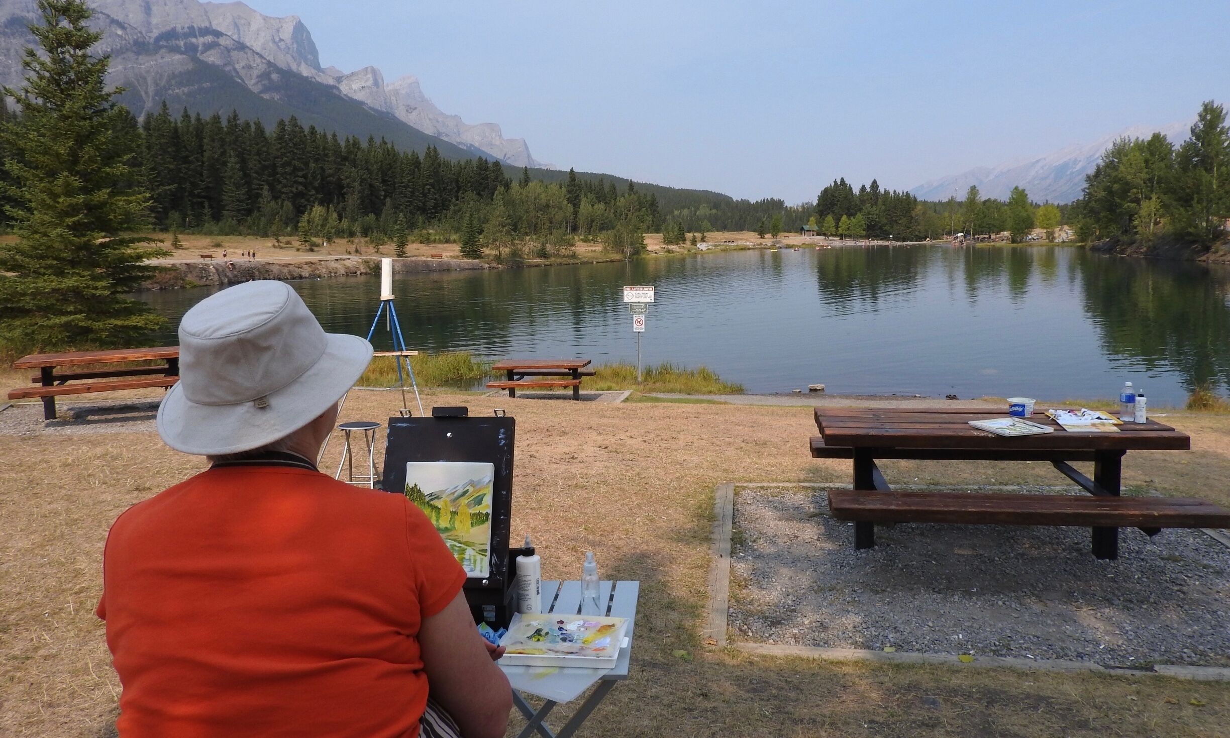 Reclaimed from an old mining area, Quarry Lake is one of Canmore’s favourite outdoor recreational areas. The lake is over 100 metres deep in some areas and fed by an underground mountain spring making it suitable for swimming only in July and August.

#Mountains