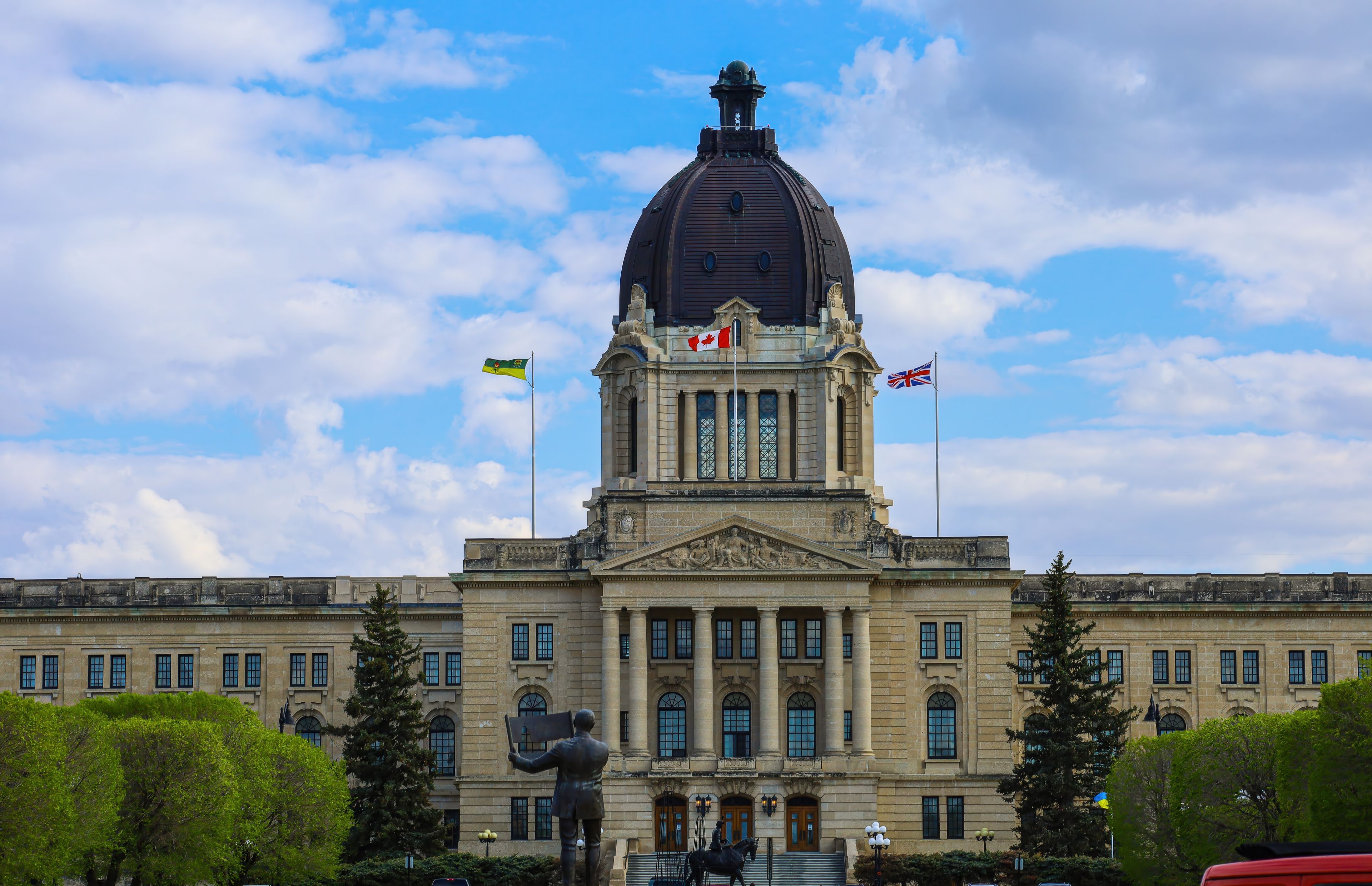 Saskatchewan Legislative Building in Regina, Canada