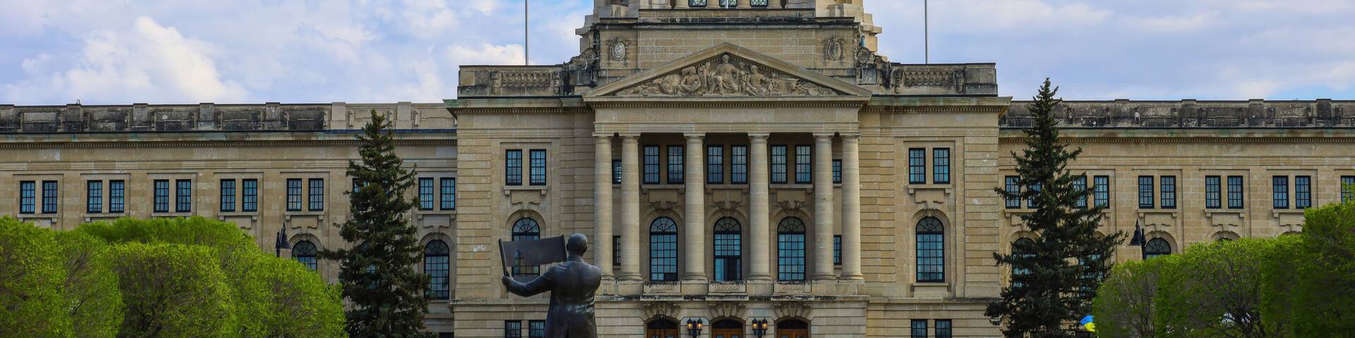 Saskatchewan Legislative Building in Regina, Canada