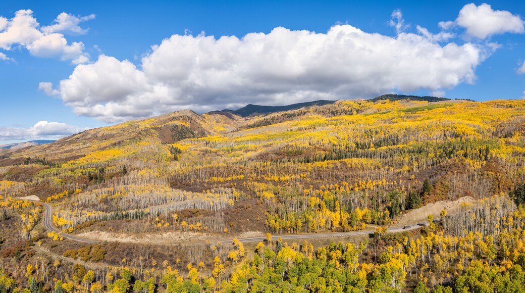 McClure Pass in Autumn looking towards Redstone - Colorado - Rocky Mountains