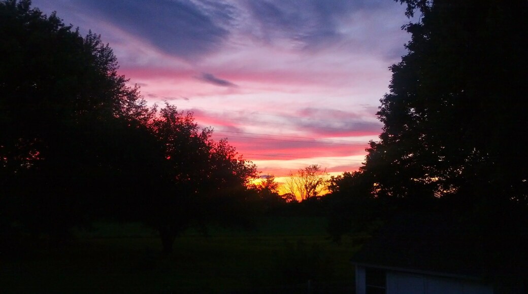 Awe inspiring sunset