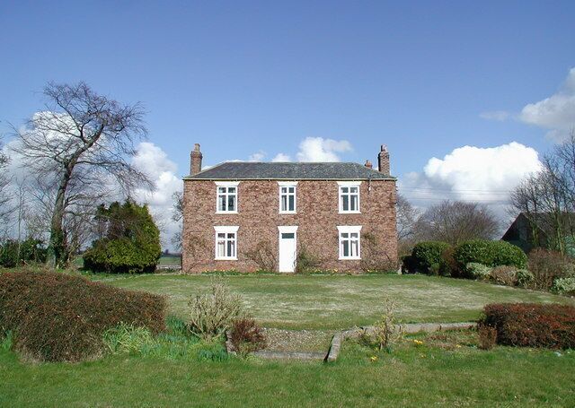 Marton Farm, Marton, East Riding of Yorkshire, England. There are two places called Marton Farm in this small hamlet: the farmhouse here at the western end near Ellerby and some more farm buildings further east behind Hawleys Cottage, near the junction of Piper's Lane.
