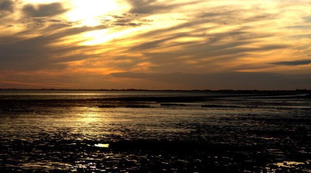 Kilnsea's Mudflats, Kilnsea, East Riding of Yorkshire, England.