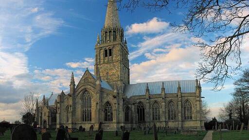 St. Patrick's Patrington, East Riding of Yorkshire, England. Taken while passing through the area.