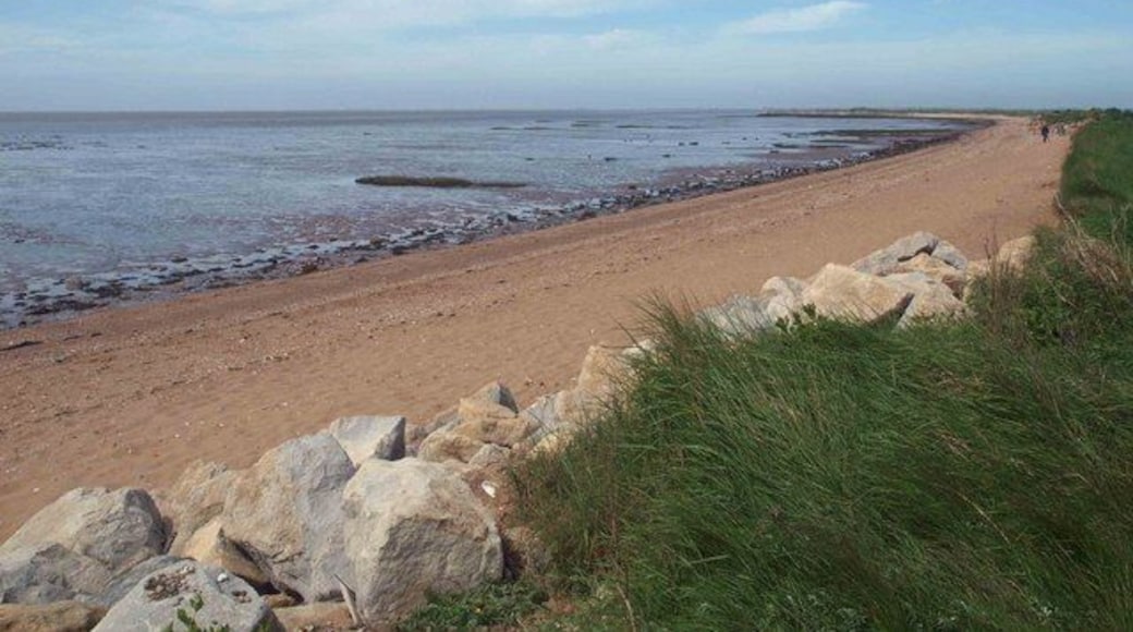 The Humber Estuary From the Crown and Anchor near Kilnsea, East Riding of Yorkshire, England.