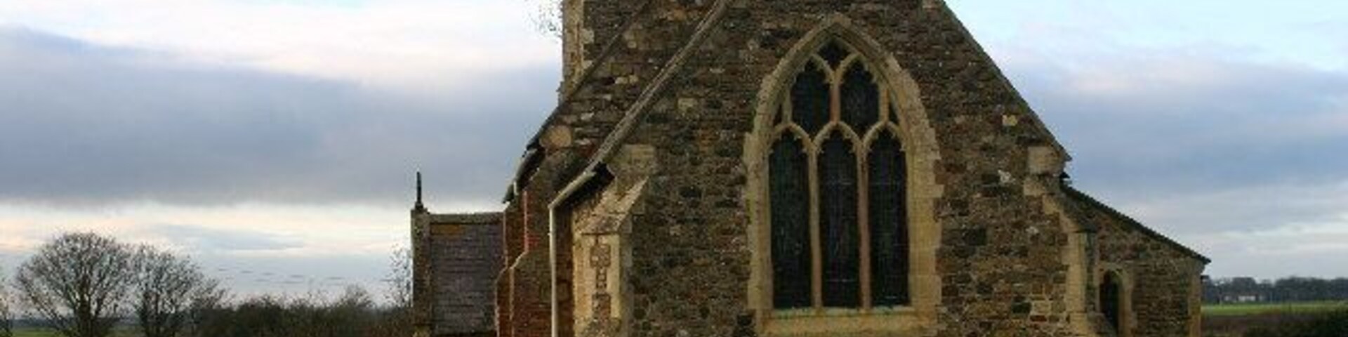 St Margaret's Church, Long Riston, East Riding of Yorkshire, England. Looking west from position