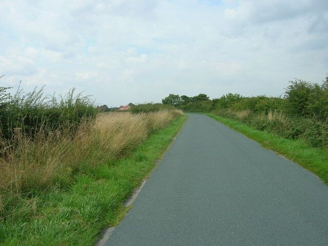 Minor Road, Garton, East Riding of Yorkshire, England.