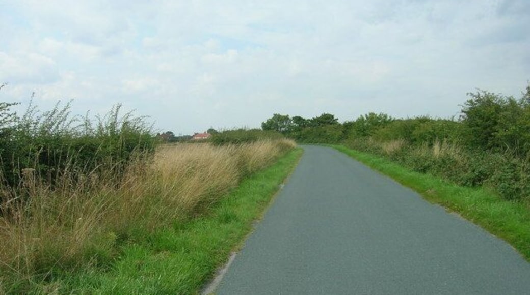 Minor Road, Garton, East Riding of Yorkshire, England.