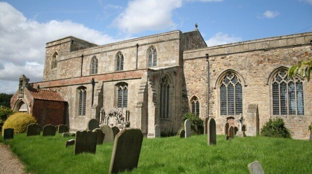 St Mary's parish church, Welwick, East Riding of Yorkshire, England.