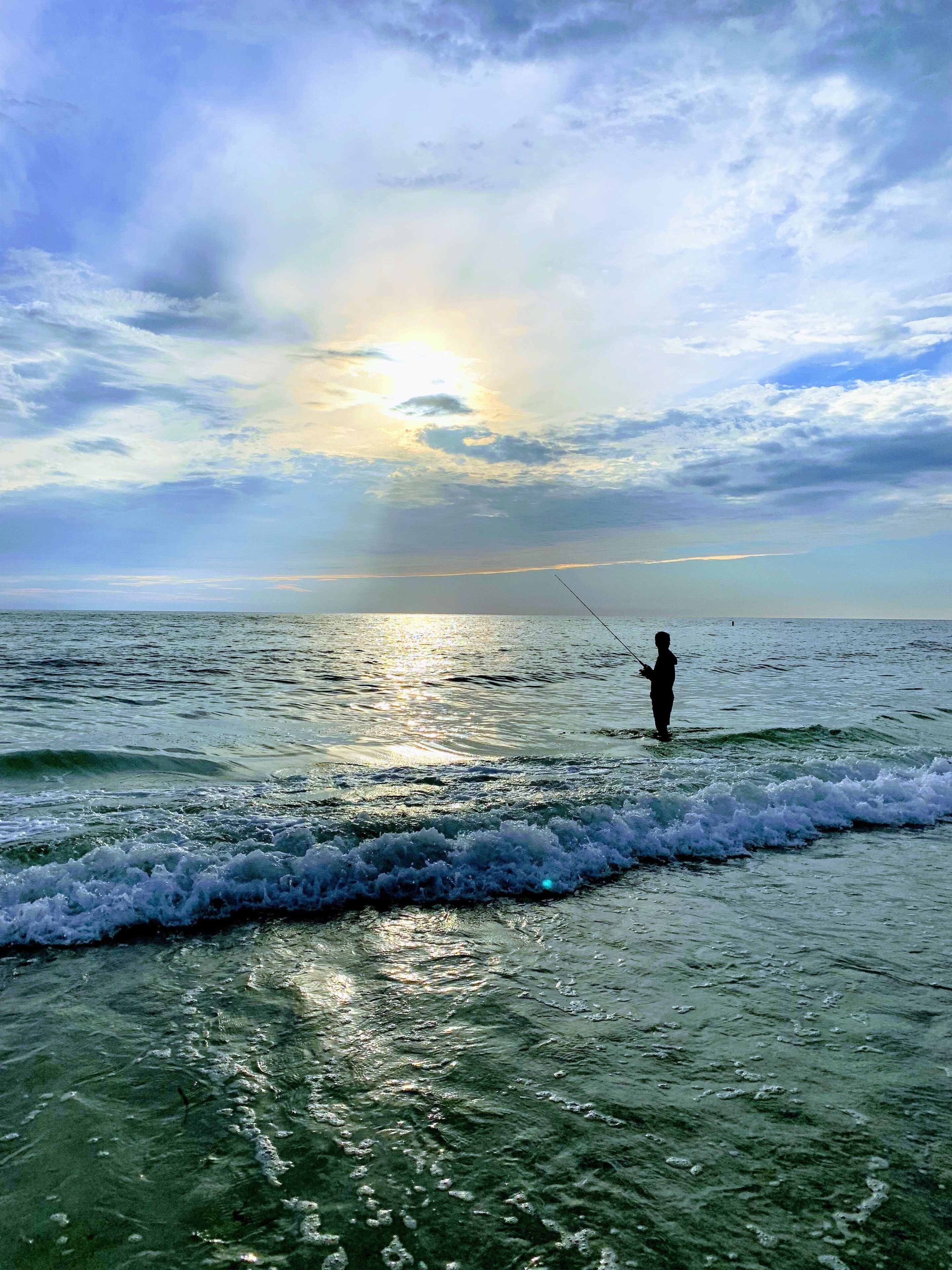 A stranger in the right place at the right time.