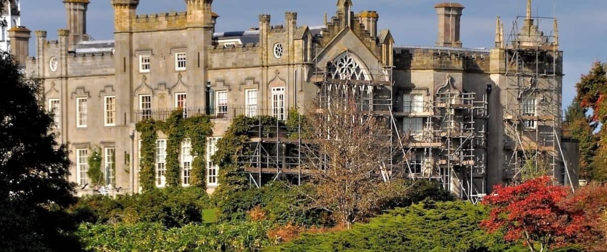 Park at Autumn The House