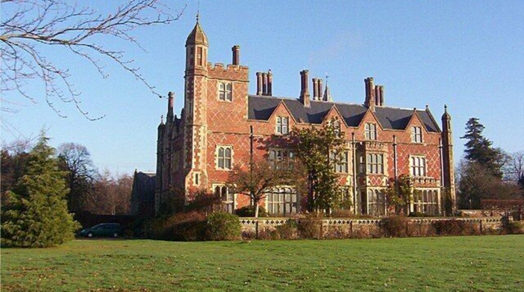 Horsted Place, near to Little Horsted, East Sussex, Great Britain. Built by George Myers in 1850 for Francis Barchard, much of the detail was designed by Augustus Pugin. Bought by Lord Rupert Nevill in 1965, HM the Queen and HRH Prince Philip were frequent visitors. Now operated as a country house hotel.