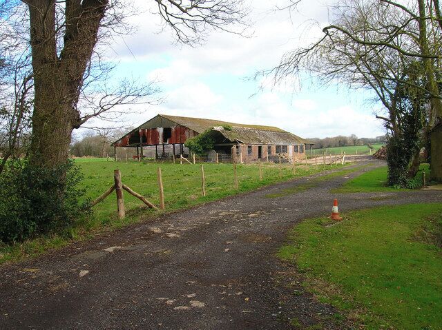 Dick's Barn Taken from Horsted Pond Lane.