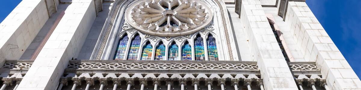Mexico, Expiatory Temple of Leon in Leon historic city center.