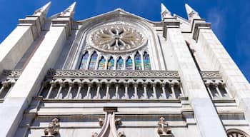 Mexico, Expiatory Temple of Leon in Leon historic city center.