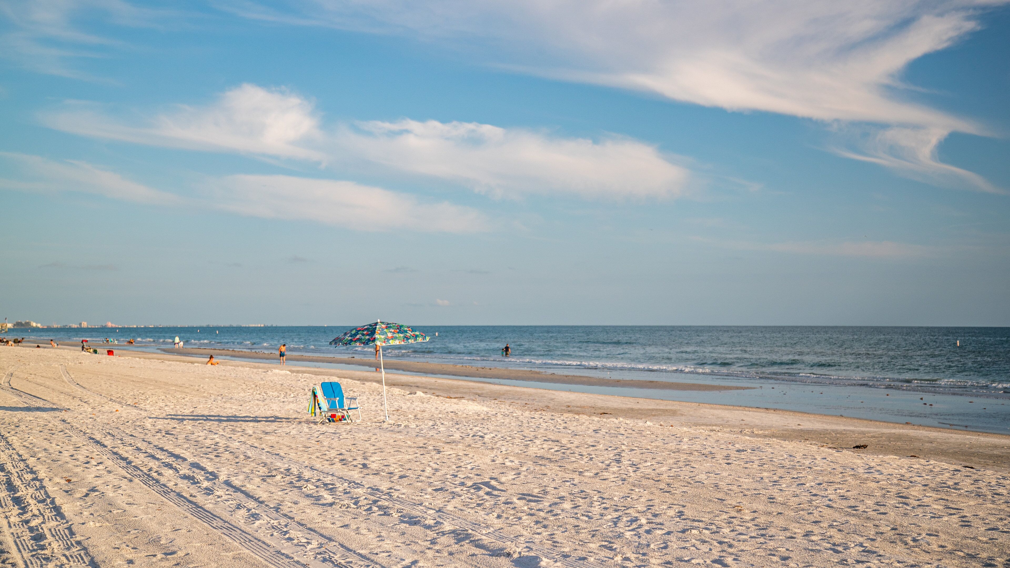 Redington Beach which includes a beach and general coastal views