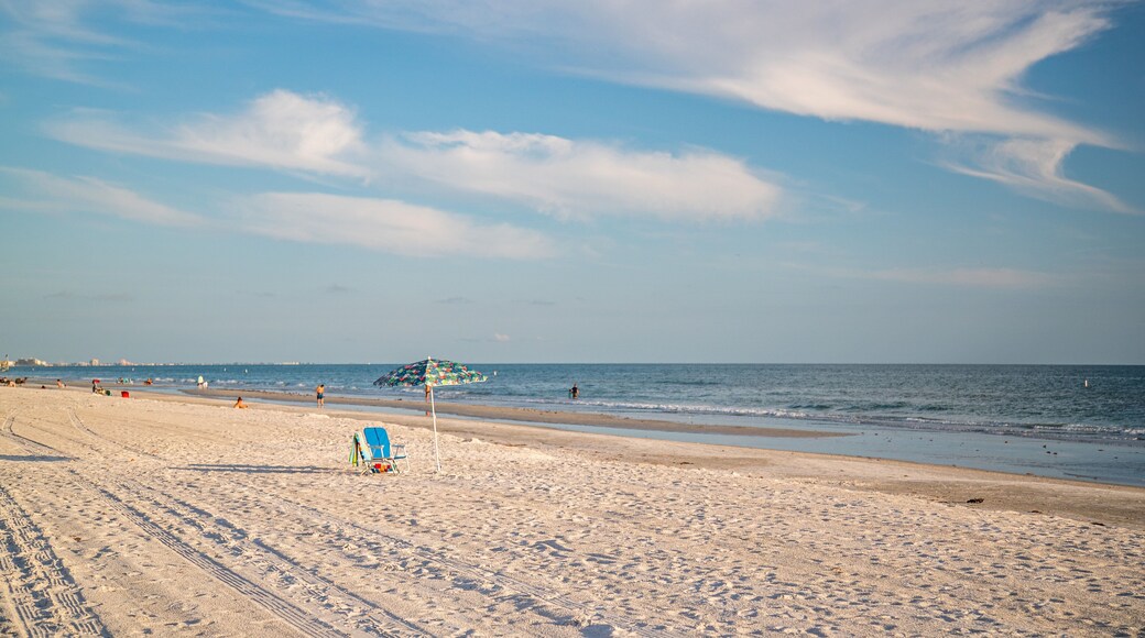 Redington Beach which includes a beach and general coastal views