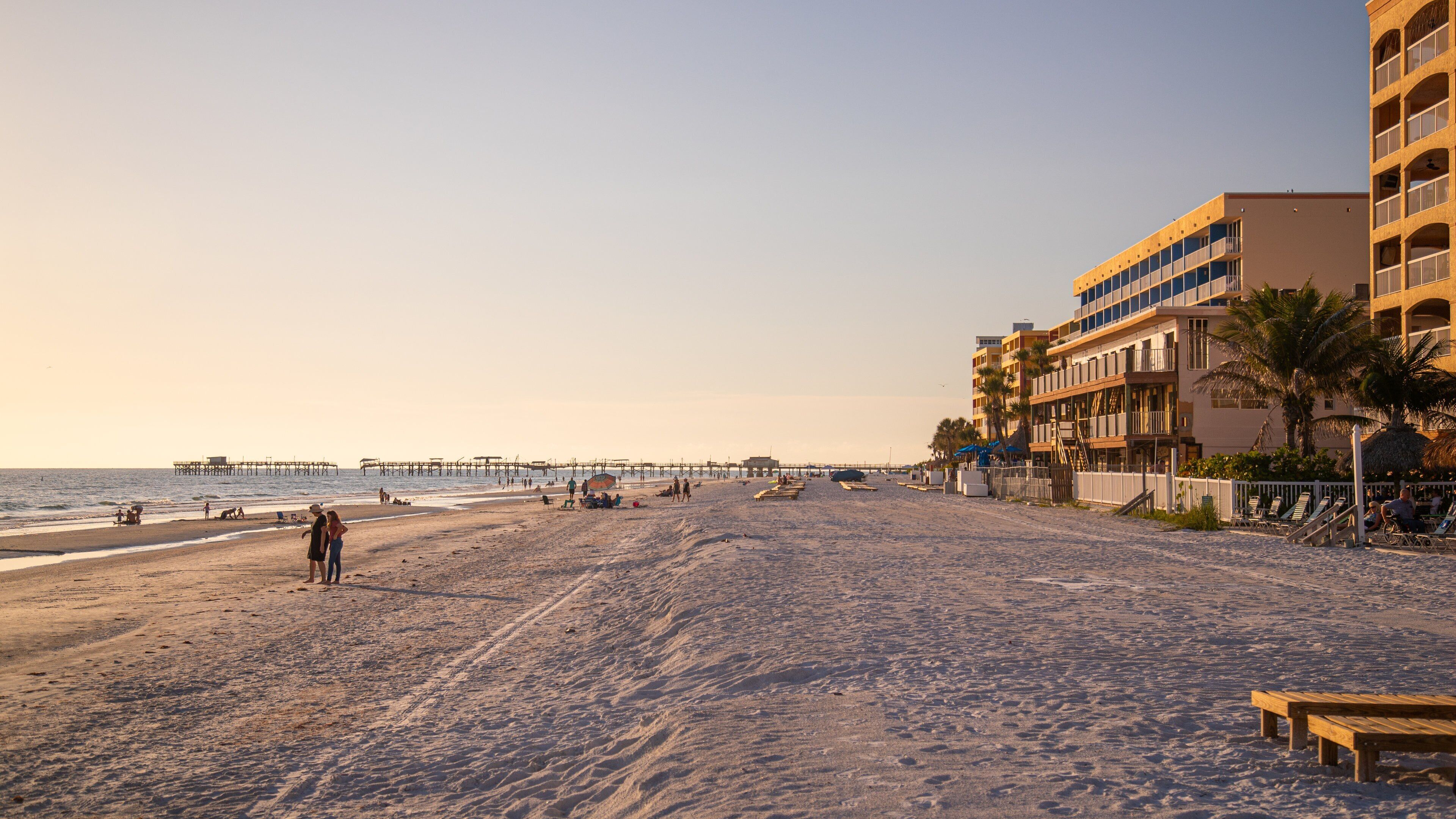 Redington Beach which includes a beach, a coastal town and general coastal views