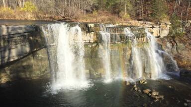 Beautiful Falls in Lansing, NY