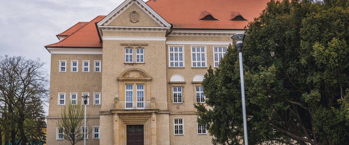 Elementary School in Uherske Hradiste, small city in Czech Republic