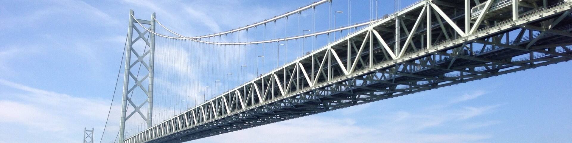 The longest suspension bridge in the world