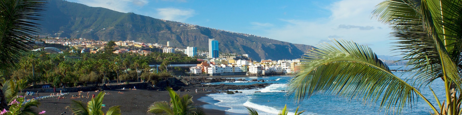 playa Jardin,Puerto de la Cruz, Tenerife, Spain