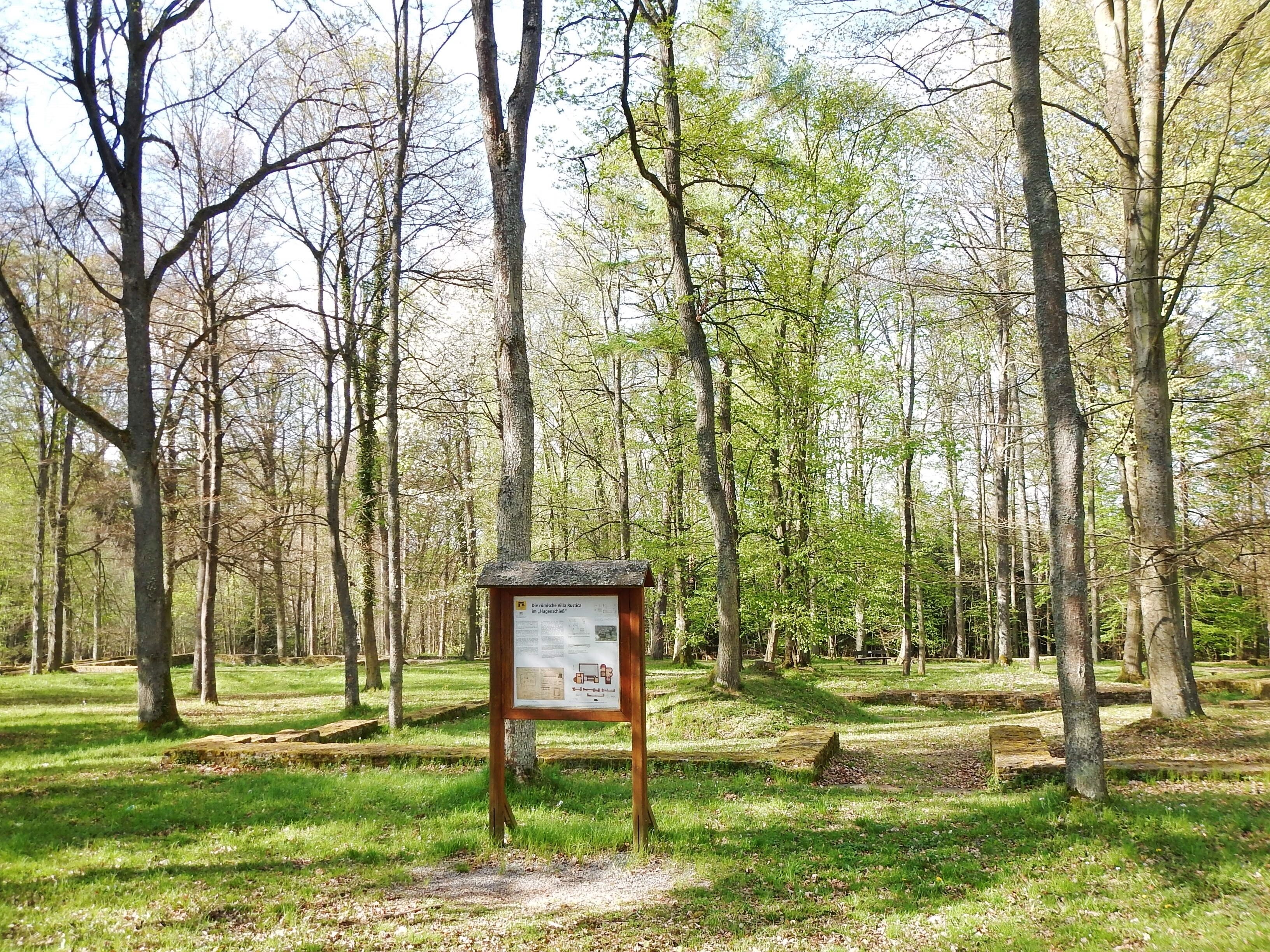 Römische Siedlung bei Pforzheim (Ausgrabungen ab 1970) - Villa Rustica im Hagenschieß