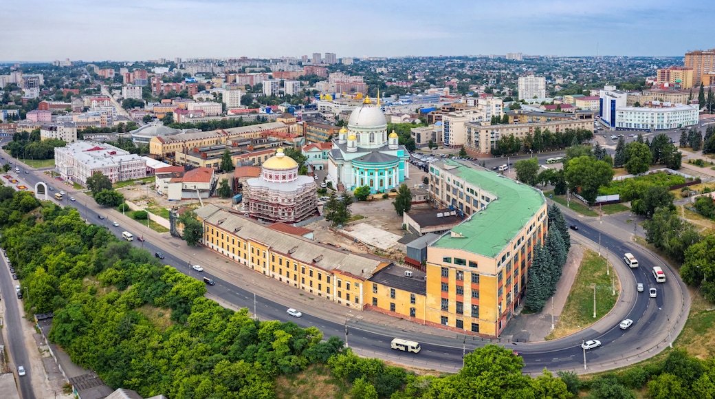Znamensky monastery in Kursk, Russia - historic heart of the city