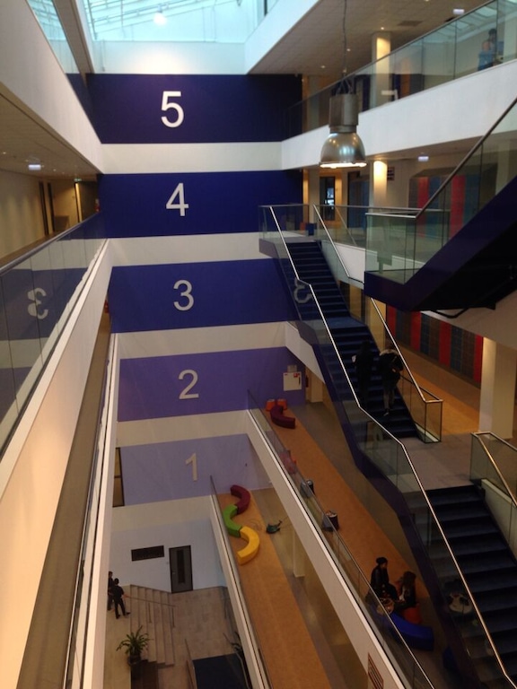 The interior designers just want to make sure the students know how to count.