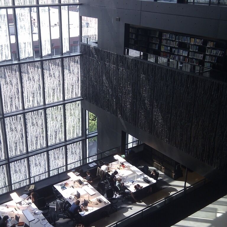 Check out the map collection upstairs!