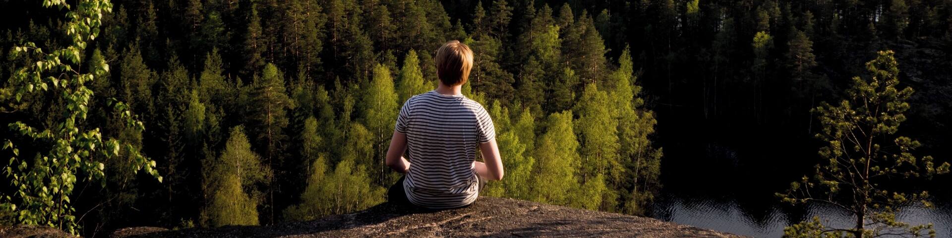 Golden hour at Katajavuori
