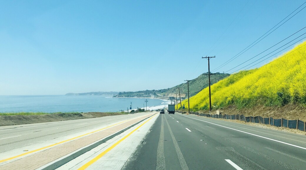 On our way to malibu