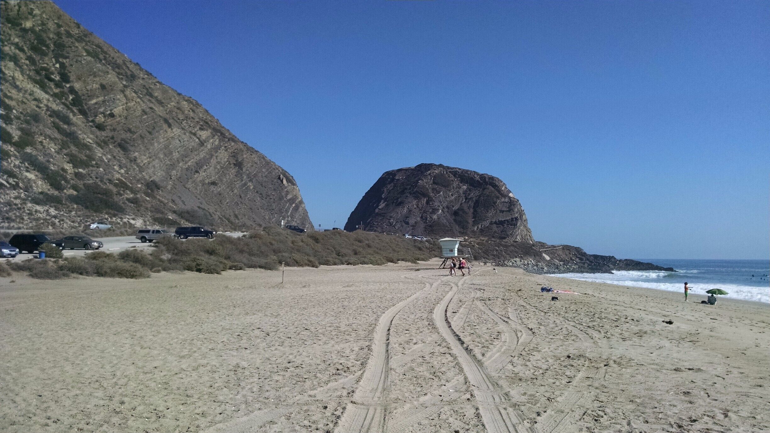 Lots of commercials filmed here, on the PCH just past the sea stack.