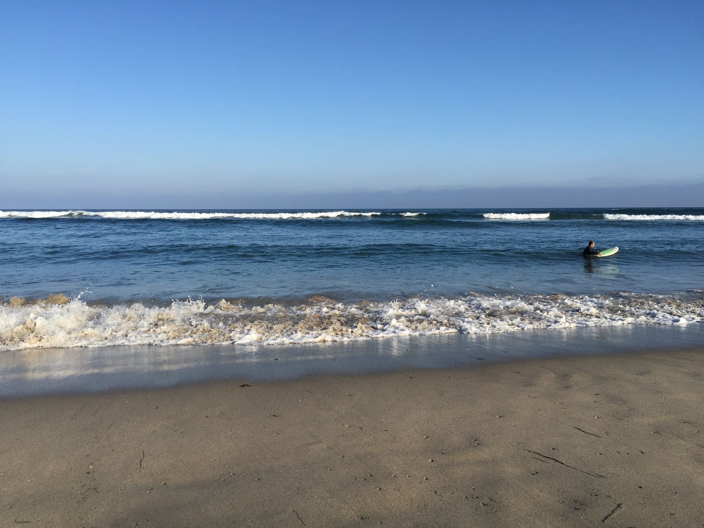 Surfing or just enjoying the ocean #california #surf #malibu #waterlust