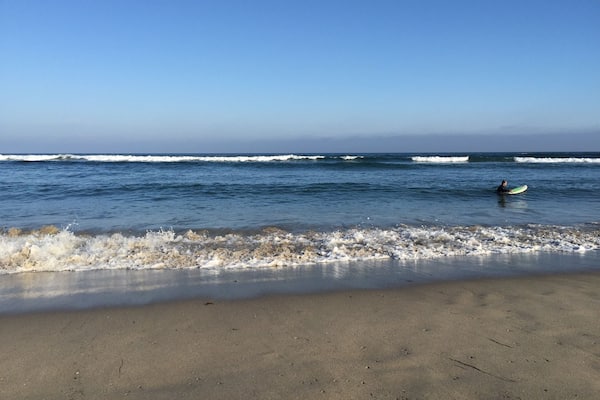 Surfing or just enjoying the ocean #california #surf #malibu #waterlust