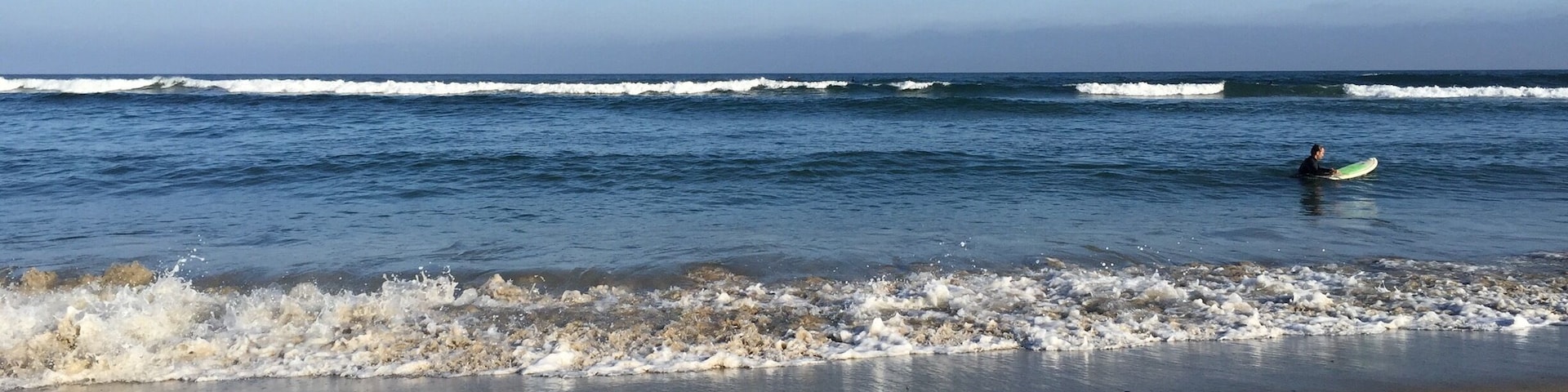 Surfing or just enjoying the ocean #california #surf #malibu #waterlust
