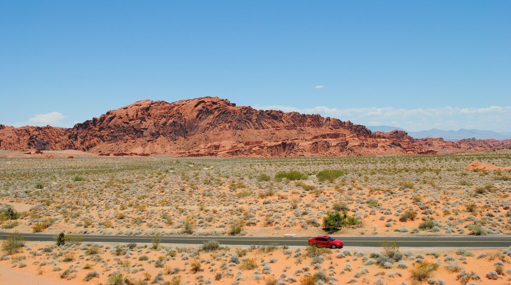 Here's a bit of a throwback. I took this picture in 2012. It's in the Valley of Fire State Park in Nevada. I love this picture because of the contrast of the blue sky and the reddish rocks. The way the little red car looks compared to the rest of it's surroundings puts things into perspective!