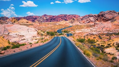 Valley of Fire panoramic road - Nevada USA