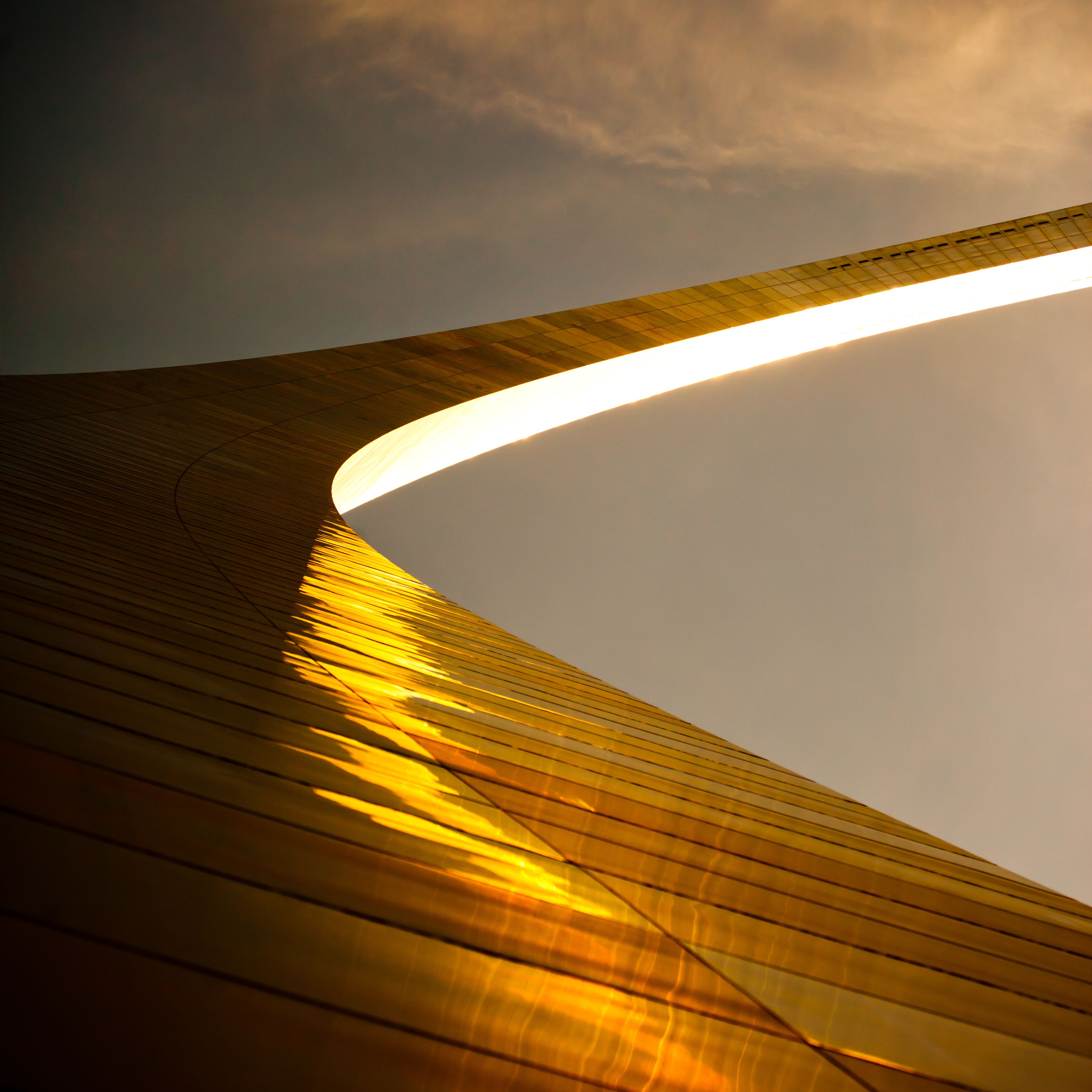 St. Louis Gateway Arch at Sunrise