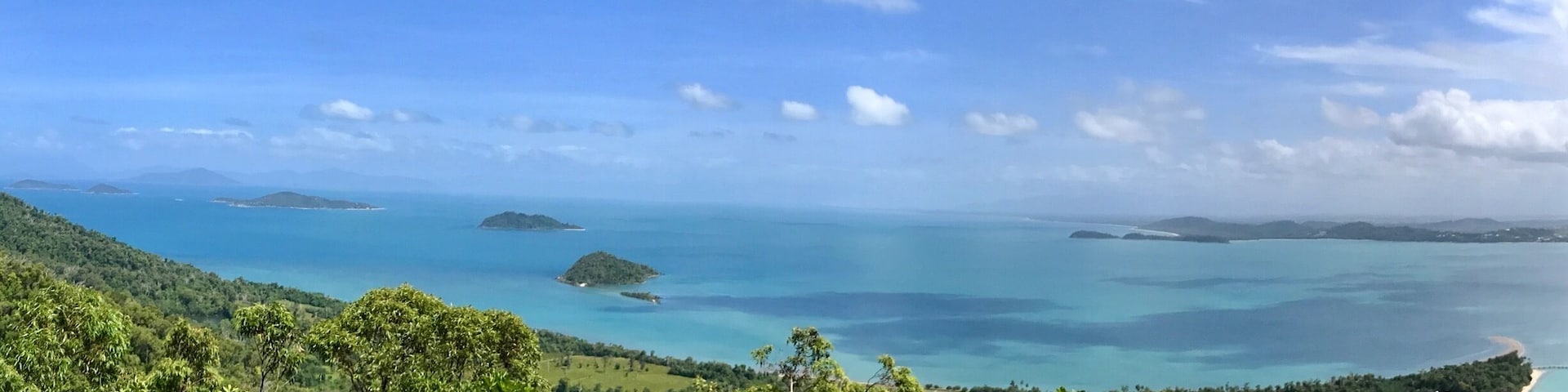 Take the water taxi out to Dunk Island and hike up to Mt. Kootaloo for an amazing view!