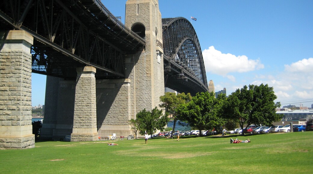 The Sydney Harbour Bridge.