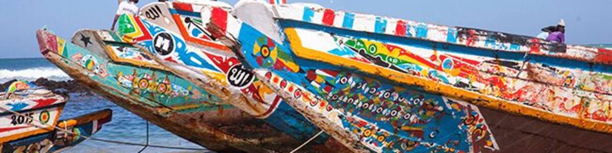 Yoff is a neighborhood in Dakar, but it is also a separate town with its own peculiarities. Yoff is known for its Muslim Community Council and its fishing villages and is considered slightly more conservative than more central parts of Dakar. To get a proper impression of traditional fishing and the beautiful pirogues a visit to the district Yoff is a good idea. Yoff is the most northeastern district of Dakar and adjoins the airport in the west. Read more on blog: http://www.travelwithallsenses.com/fishermen-of-yoff/