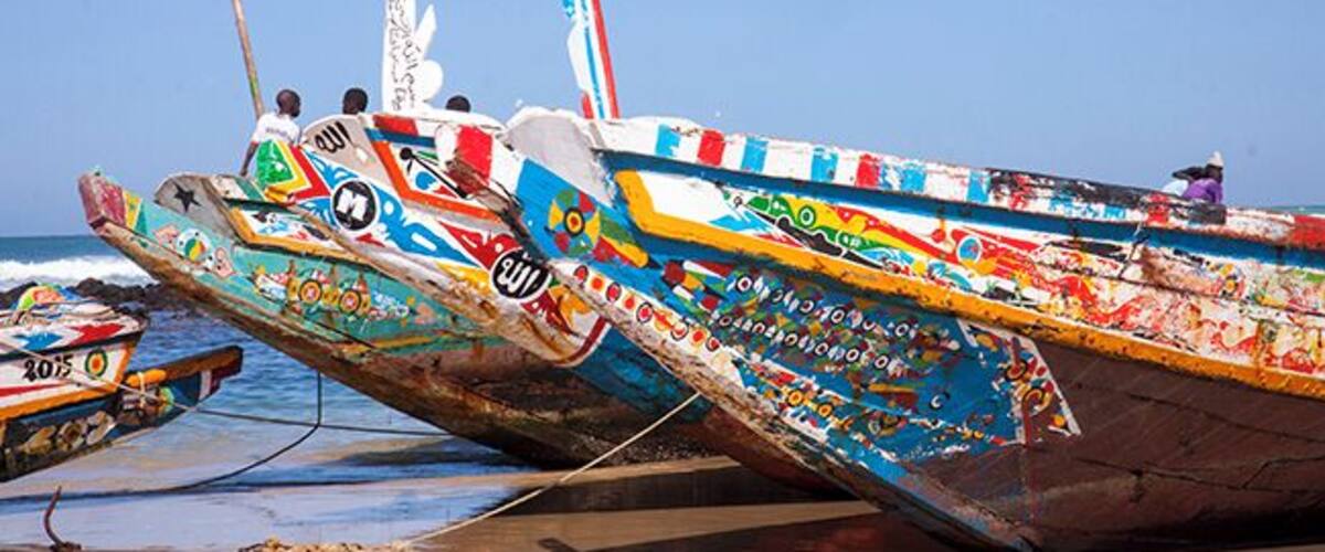 Yoff is a neighborhood in Dakar, but it is also a separate town with its own peculiarities. Yoff is known for its Muslim Community Council and its fishing villages and is considered slightly more conservative than more central parts of Dakar. To get a proper impression of traditional fishing and the beautiful pirogues a visit to the district Yoff is a good idea. Yoff is the most northeastern district of Dakar and adjoins the airport in the west. Read more on blog: http://www.travelwithallsenses.com/fishermen-of-yoff/