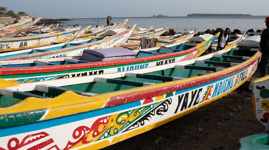 The Soumbédioune Fish Market is a place to observe life and commerce in Dakar, Senegal. It's busy and bustling, with ocean views and briny air that has the distinct smell of fish. Come on a Saturday afternoon when things are in full swing. Be respectful when taking photographs however and make sure you ask vendors if it's okay to capture them or their wares on film before you snap.