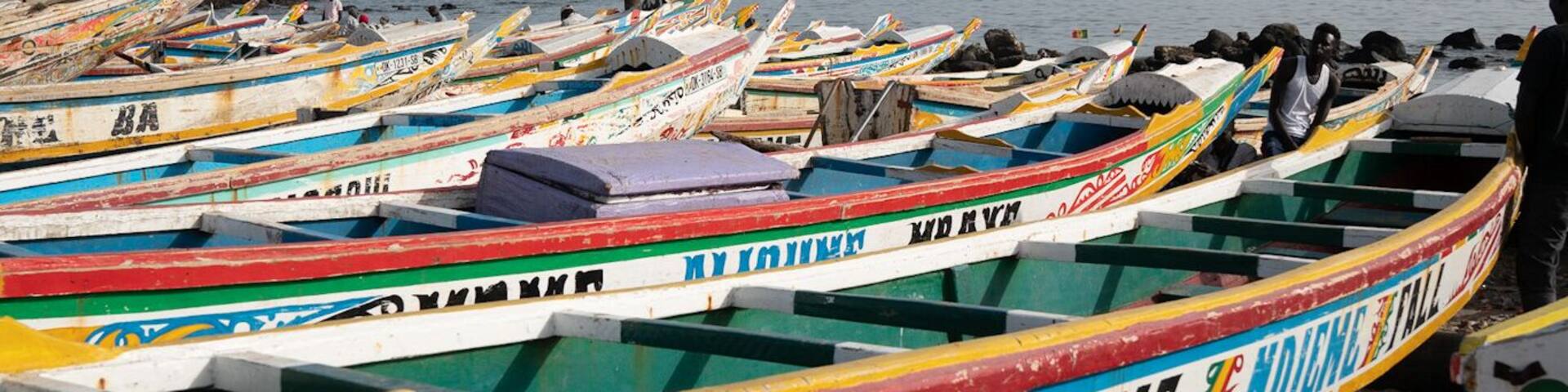 The Soumbédioune Fish Market is a place to observe life and commerce in Dakar, Senegal. It's busy and bustling, with ocean views and briny air that has the distinct smell of fish. Come on a Saturday afternoon when things are in full swing. Be respectful when taking photographs however and make sure you ask vendors if it's okay to capture them or their wares on film before you snap.