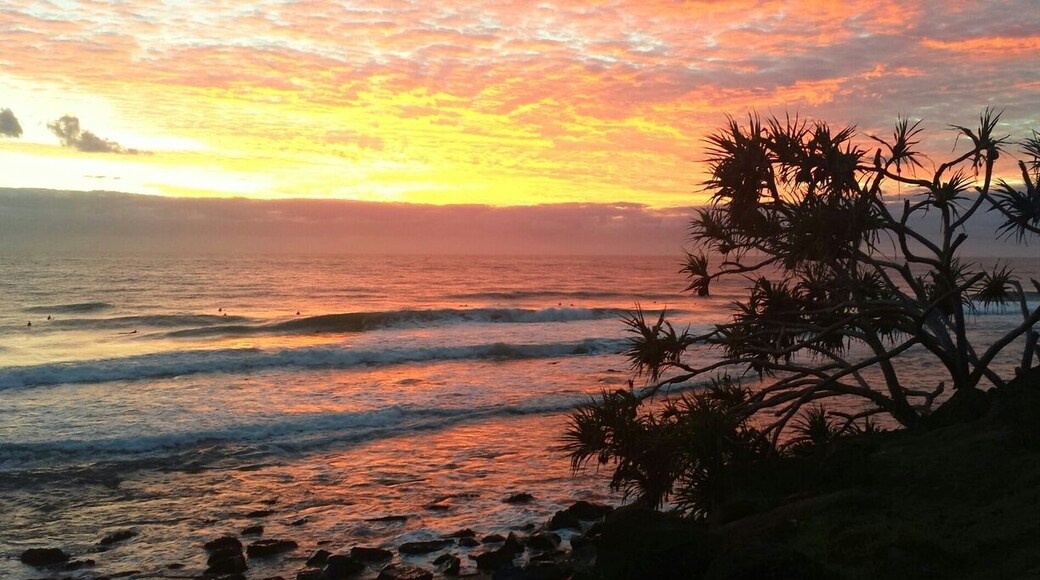 One of the best places to see the sunrise on the Gold Coast in Queensland is at Burleigh Heads