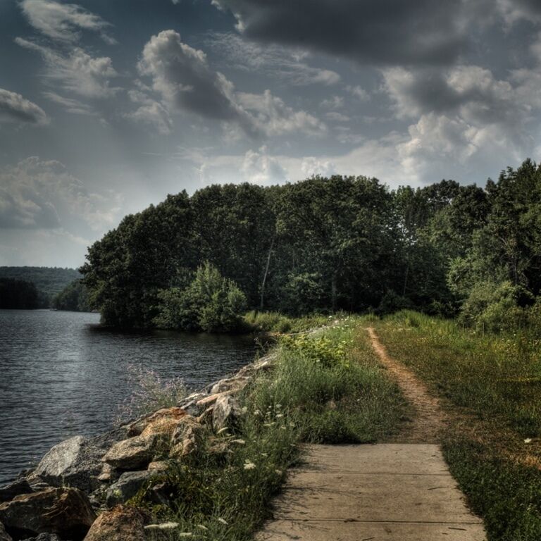 Midsummers afternoon with a storm fast approaching