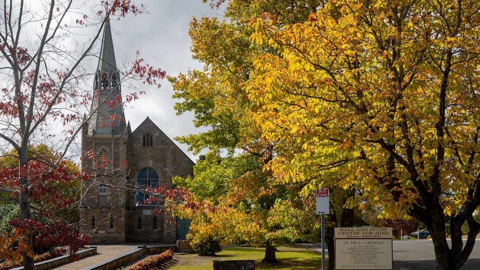 Hahndorf featuring heritage elements and a church or cathedral